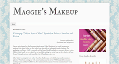 Desktop Screenshot of maggies-makeup.com